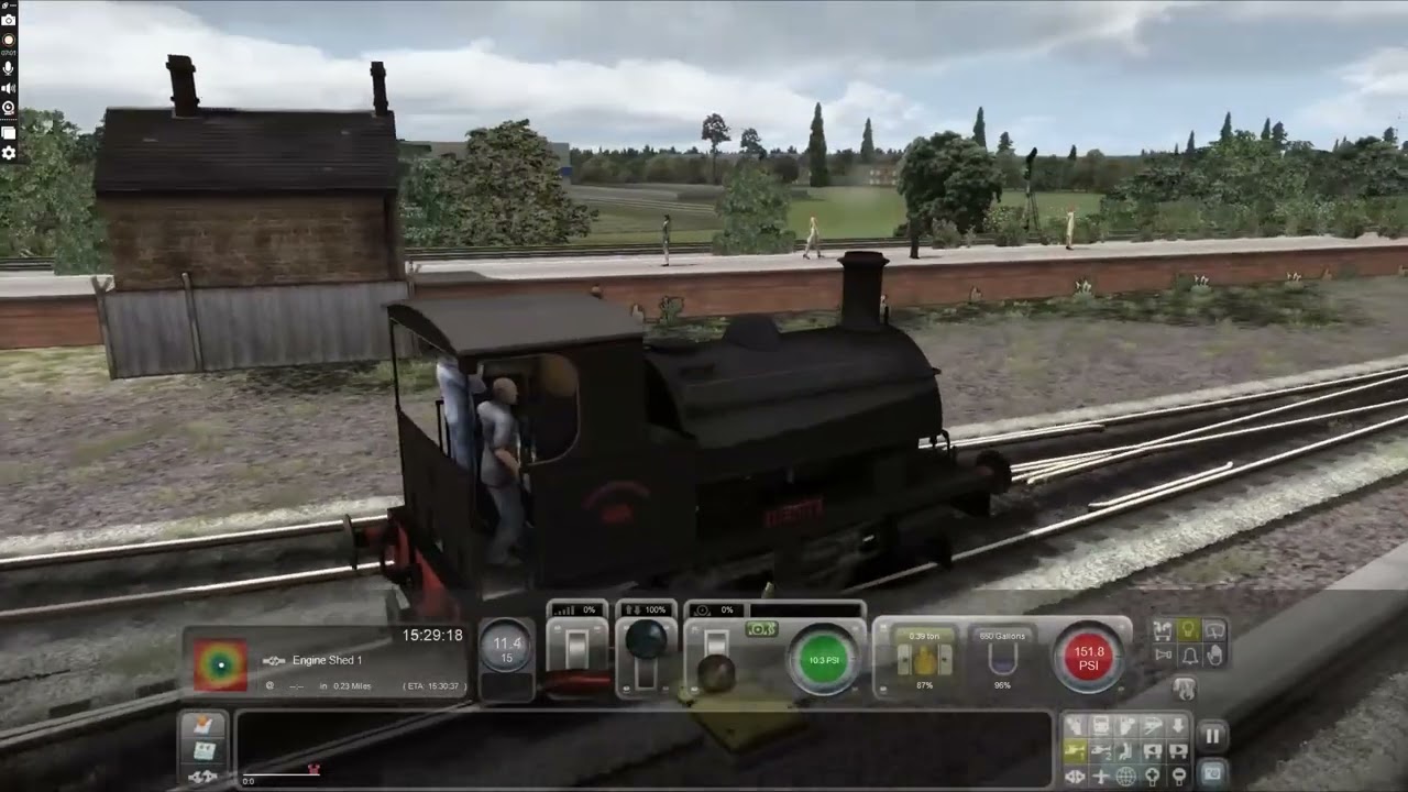 Playing Train Simulator Classic before Christmas 2024