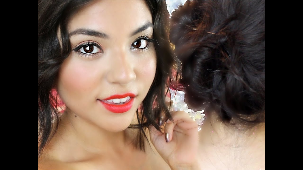Vanessa Hudgens Inspired Updo!