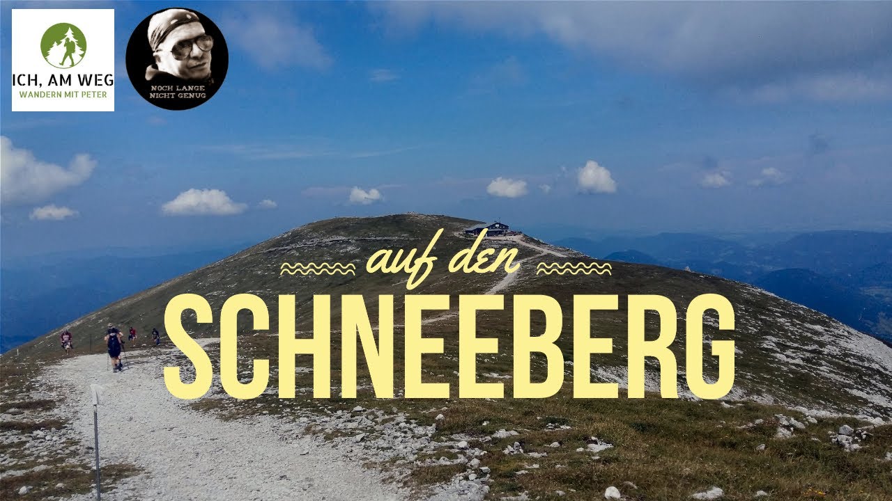 Auf den Schneeberg: Der erste 2000er für meinen Bruder Thomas