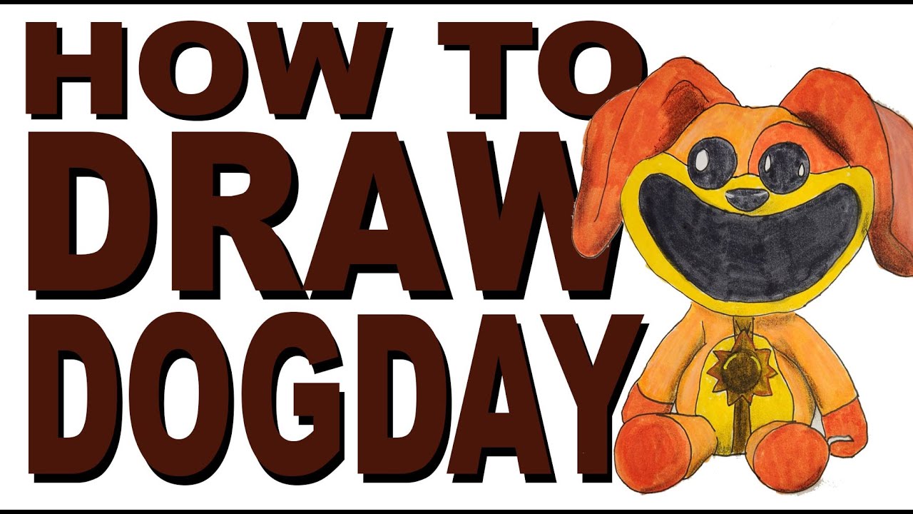 How to draw DogDay (Poppy Playtime III)