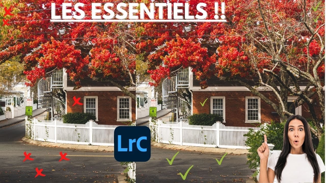 LIGHTROOM CLASSIC | Tutoriel OUTILS de CORRECTION