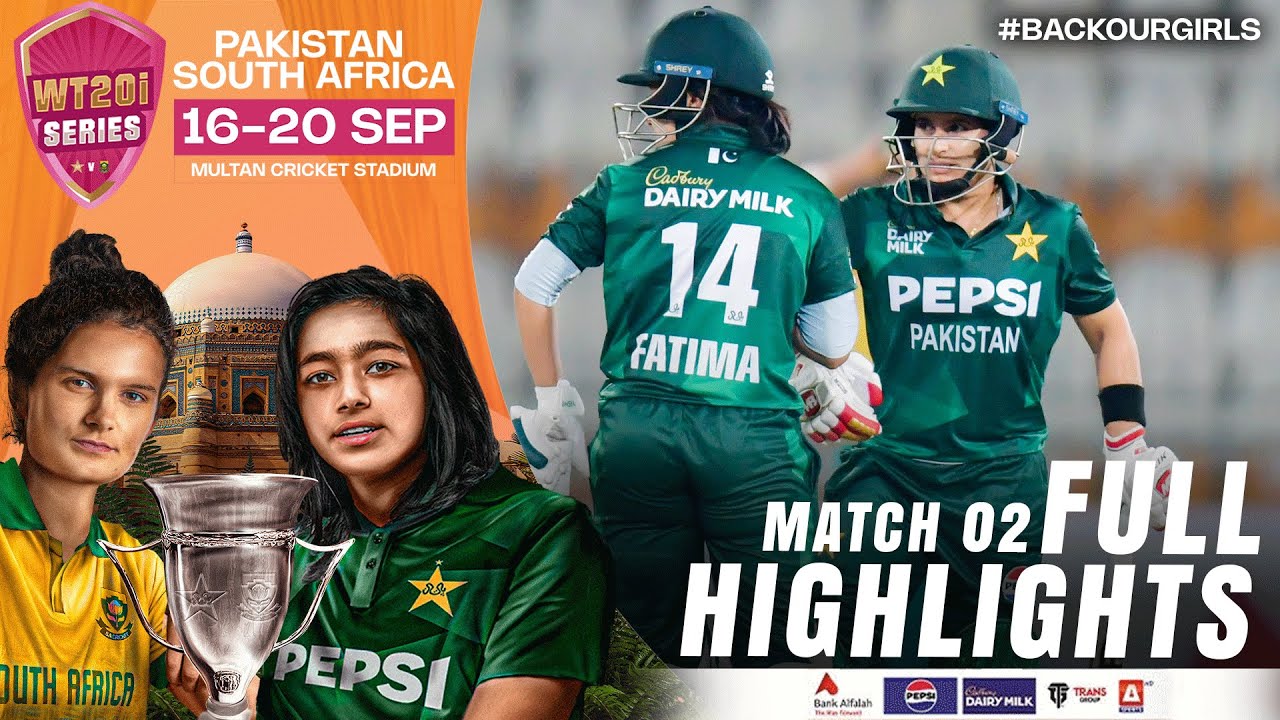 Full Highlights | Pakistan Women vs South Africa Women | 2nd T20I 2024 | PCB | M3X1A