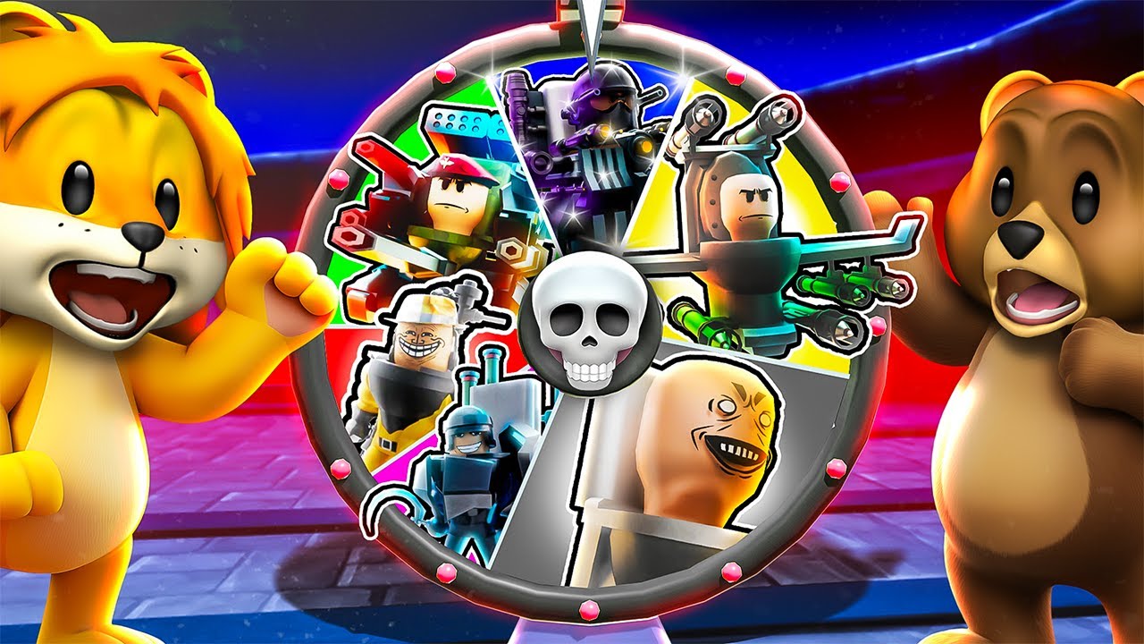 敵キャラだらけのルーレットで出たキャラを使ってクリアを目指すトイレットタワーディフェンス【 Roblox Toilet Tower Defense 】