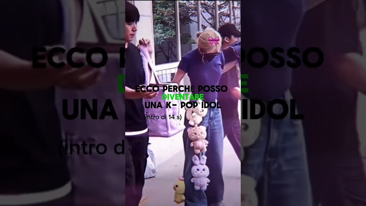 ecco perch&eacute; posso diventare una k-pop idol