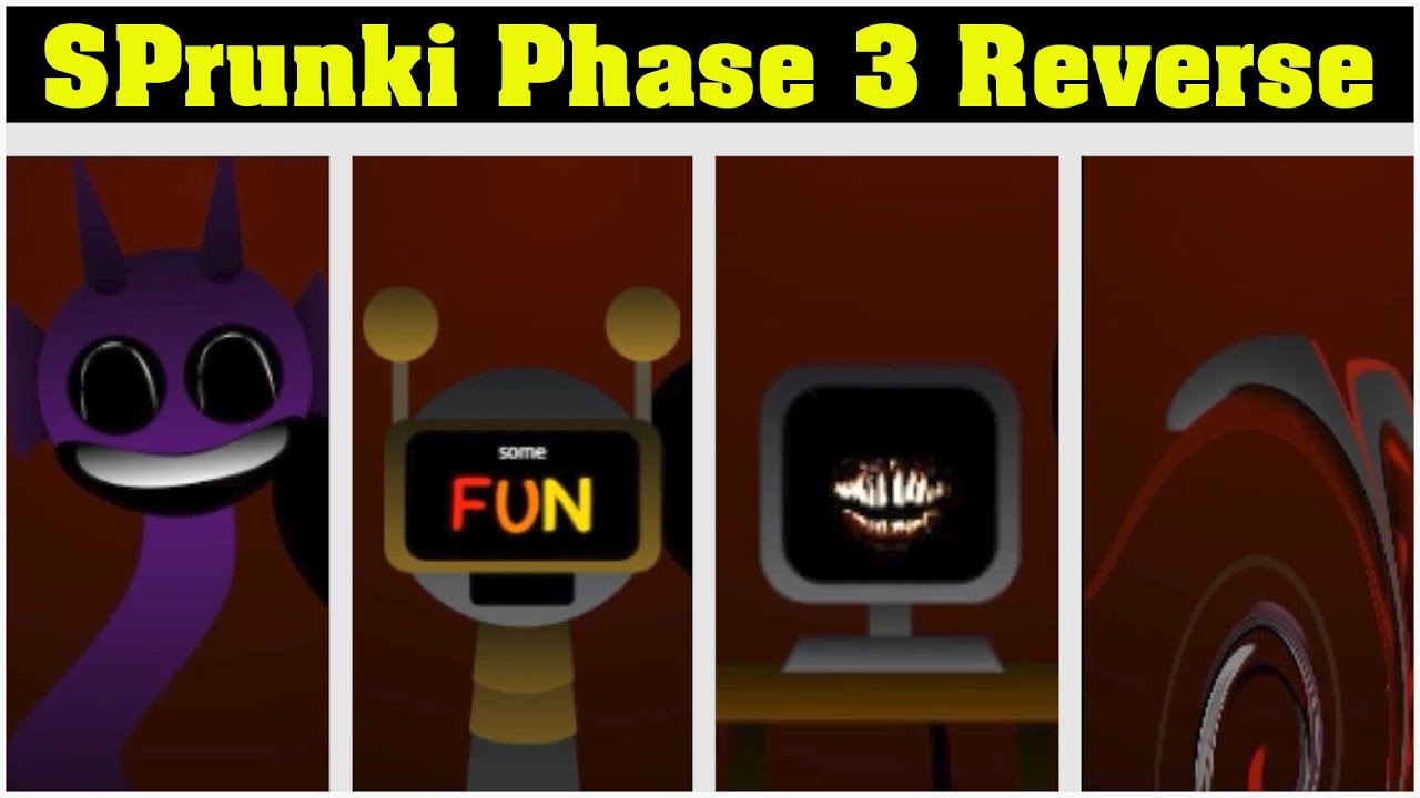 Incredibox Sprunki Reverse | Check out each character in Sprunki Phase 3  Reverse | Pixel_sprunki