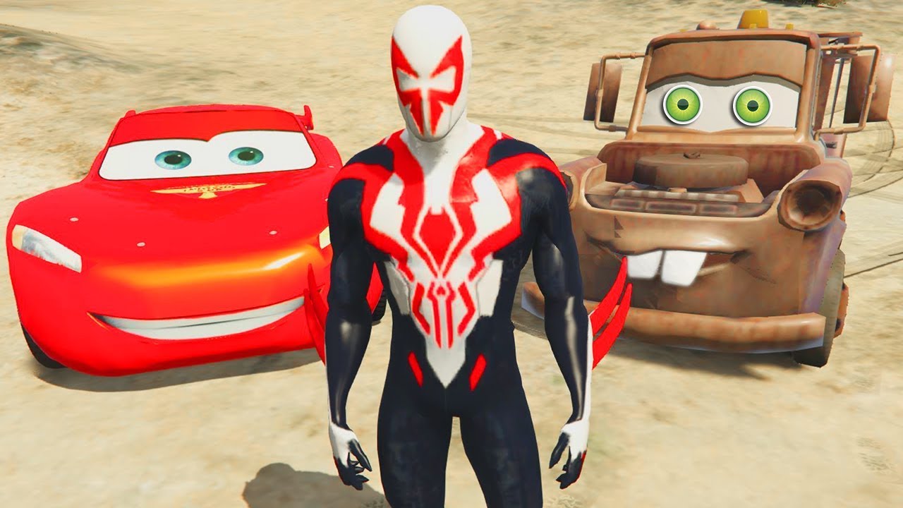 Şimşek ve Örümcek Mater'i Kurtardı Bölüm 2 (GTA 5 Komik Anlar)