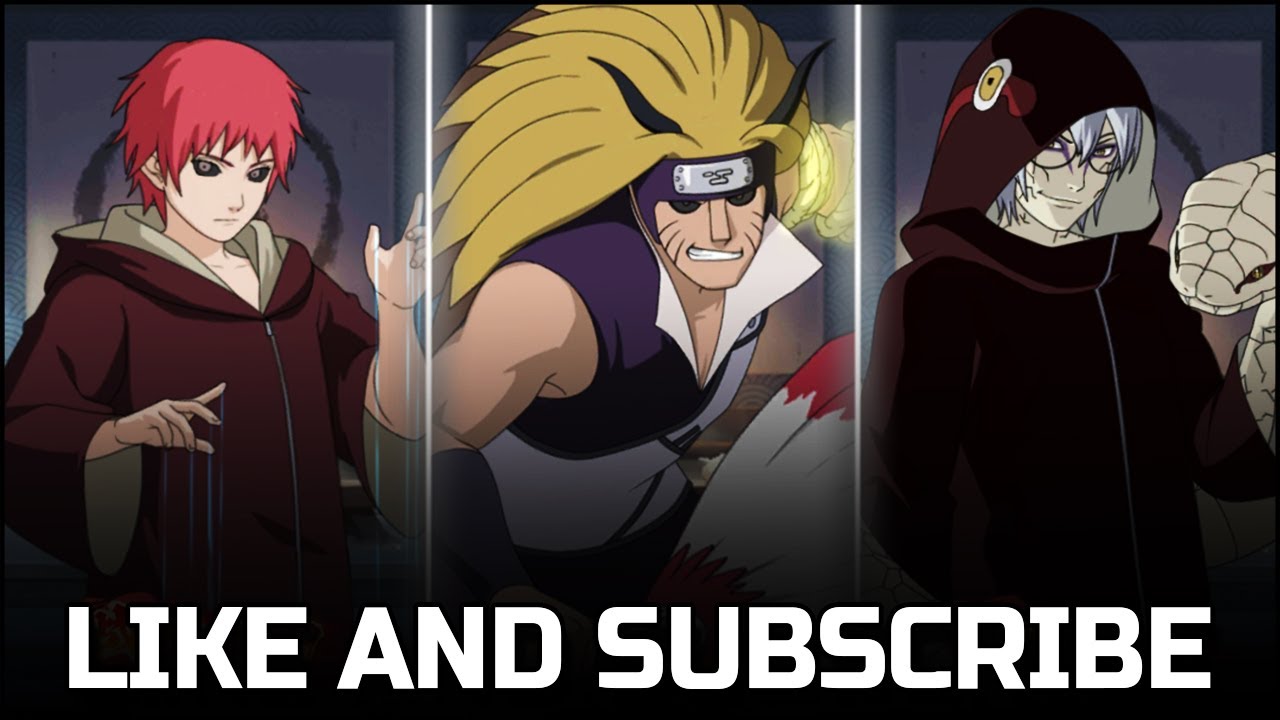Naruto Online Mobile - Sasori Edo,Kinkaku Edo,Kabuto Snake Cloak Gameplay