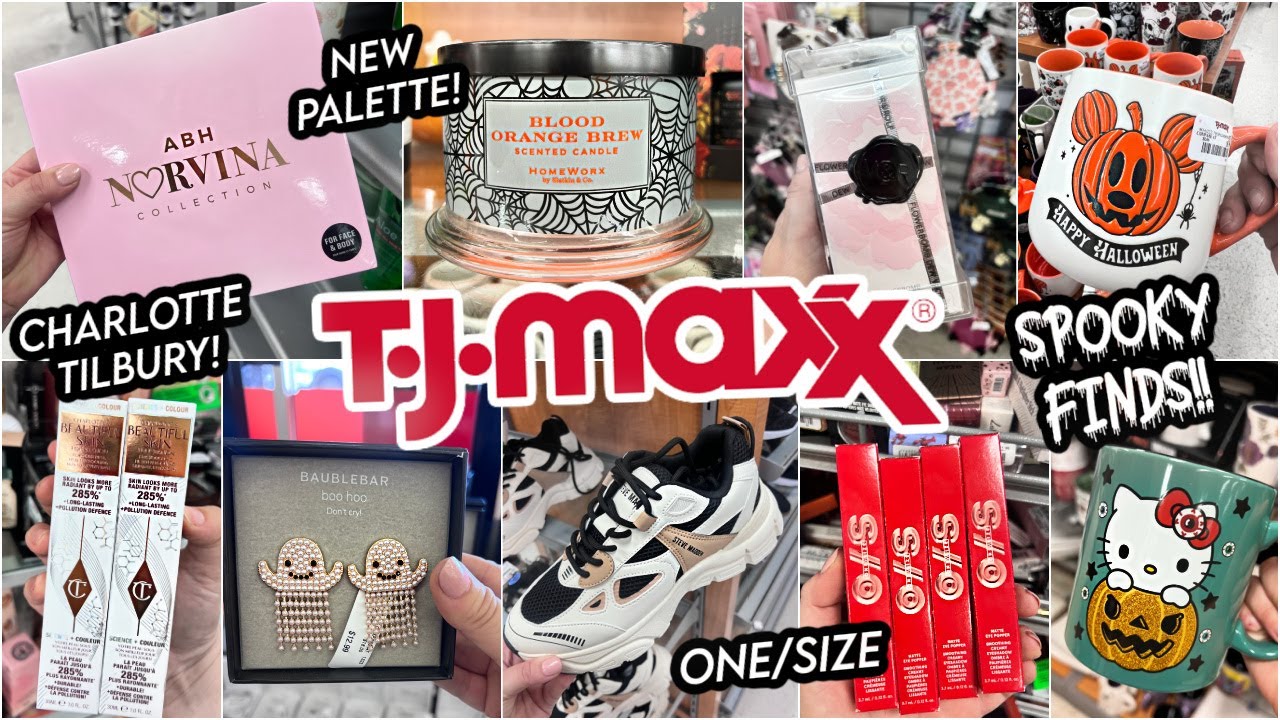 TJ MAXX MAKEUP SECTION IS GETTING GOOD AGAIN + ALL NEW HALLOWEEN FINDS!