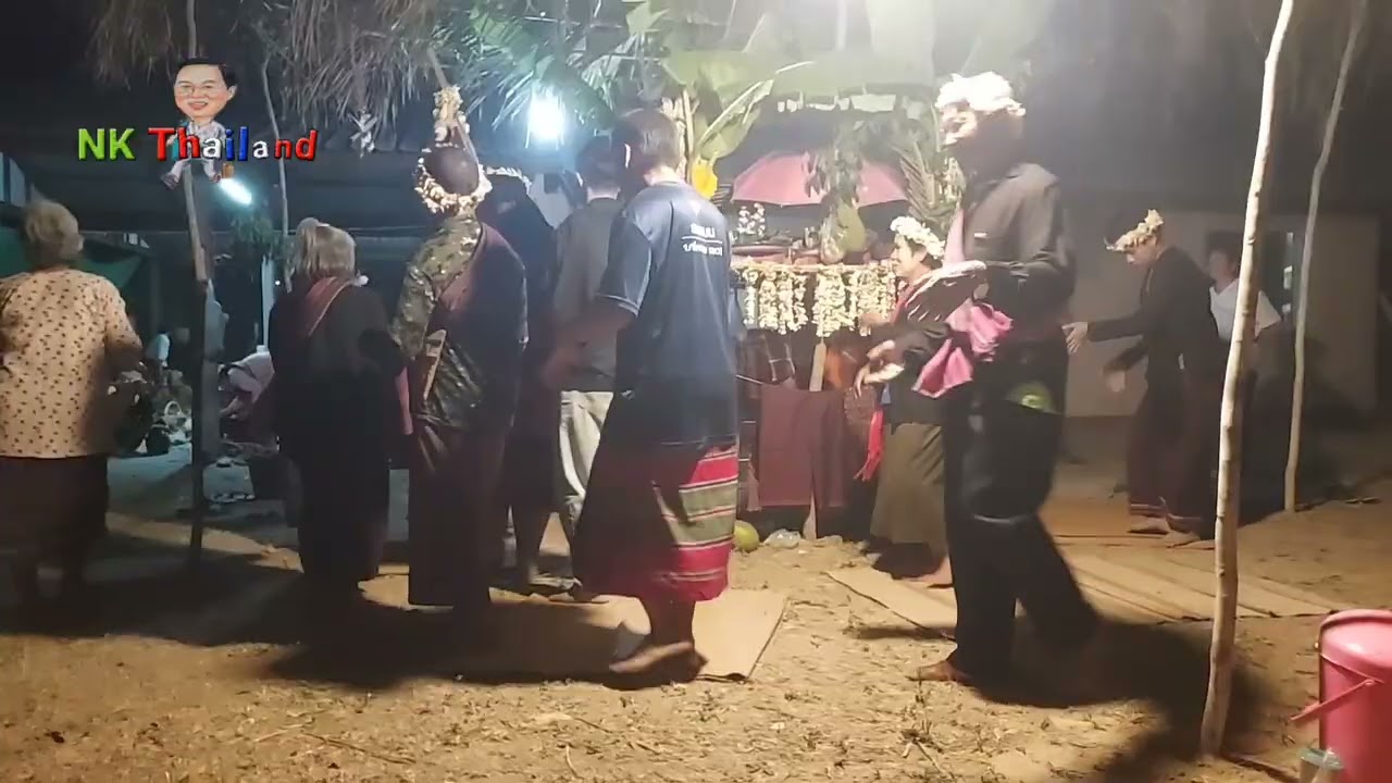 รำผีฟ้า บ้านโนนสาย