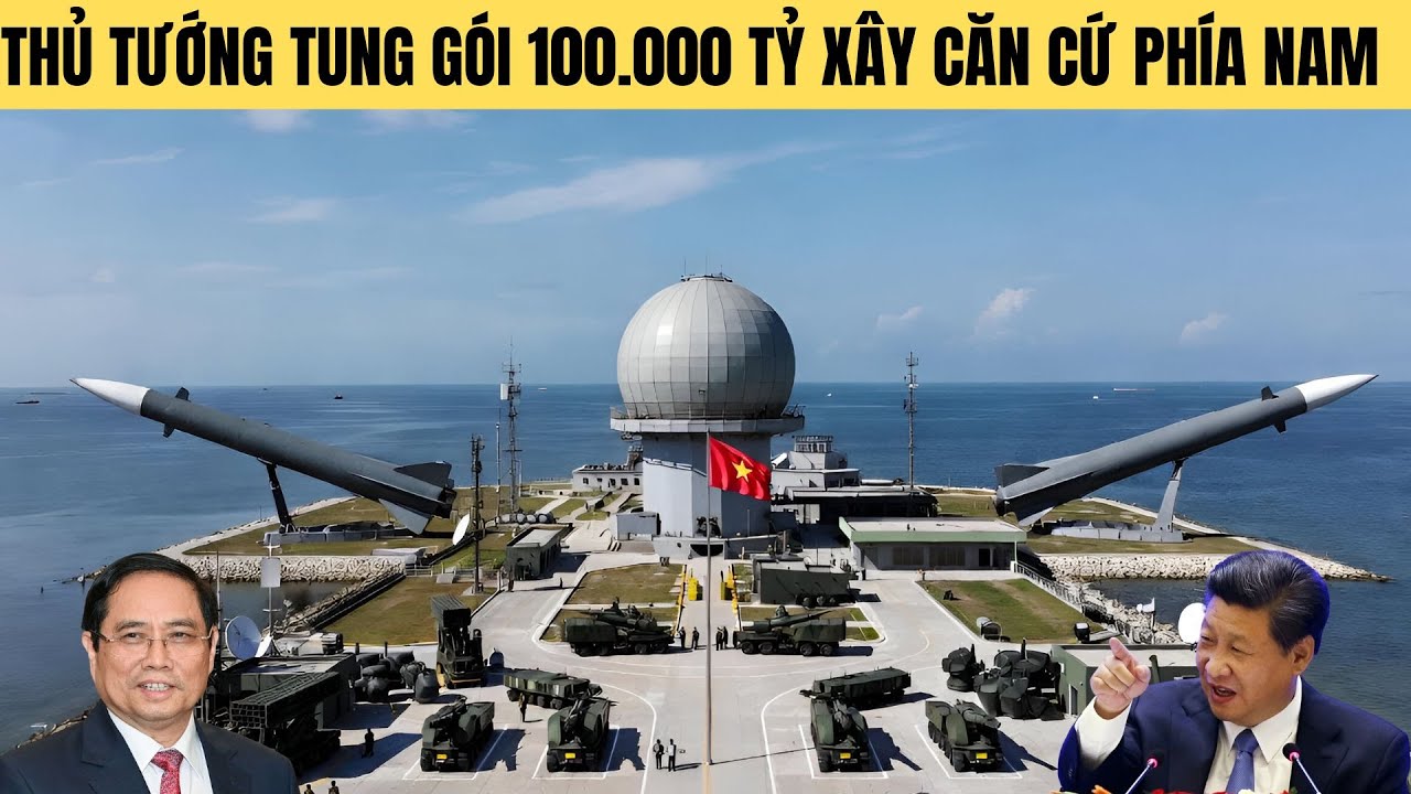 100.000 tỷ xây căn cứ phía Nam:VN chuẩn bị thế trận-TQ bao vây Đài Loan