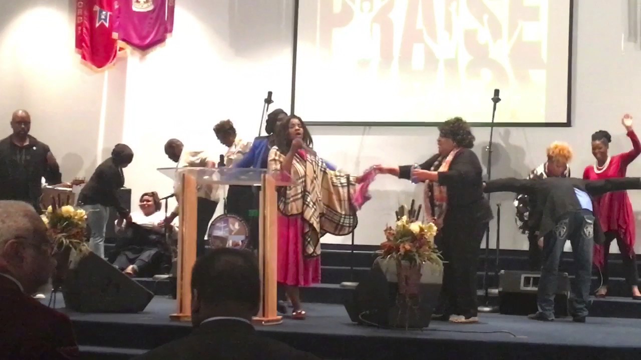 PRAISE BREAK WITH LATRICE RYAN Laying hands 2016