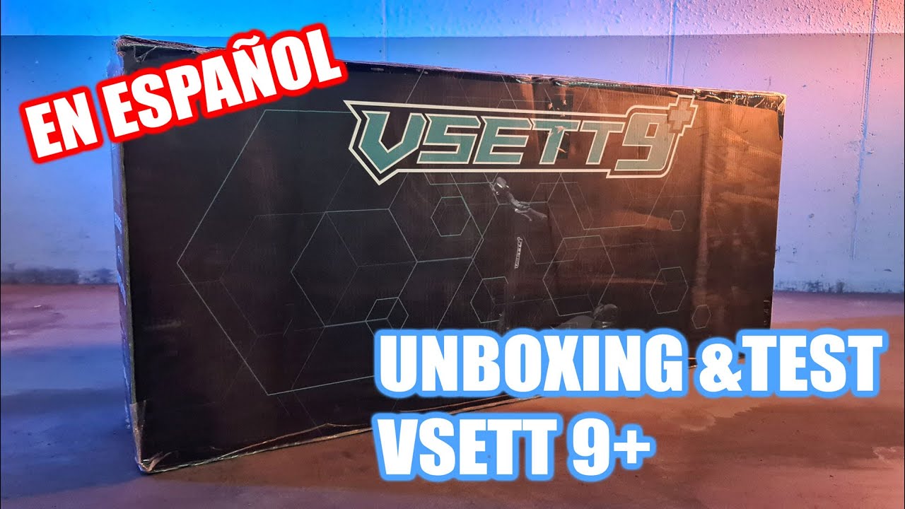 Amazing Vsett 9+ Unboxing & Preview Scooter