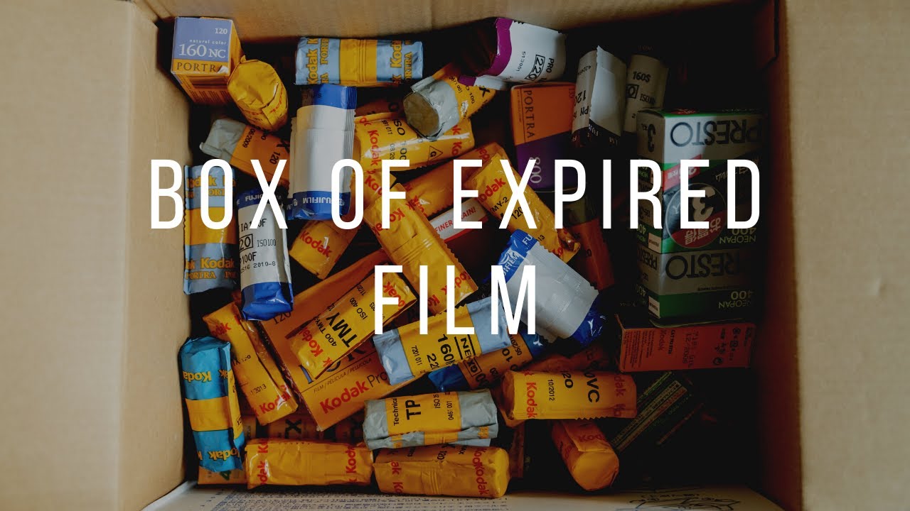 UNBOXING A BOX OF EXPIRED FILM FROM JAPAN
