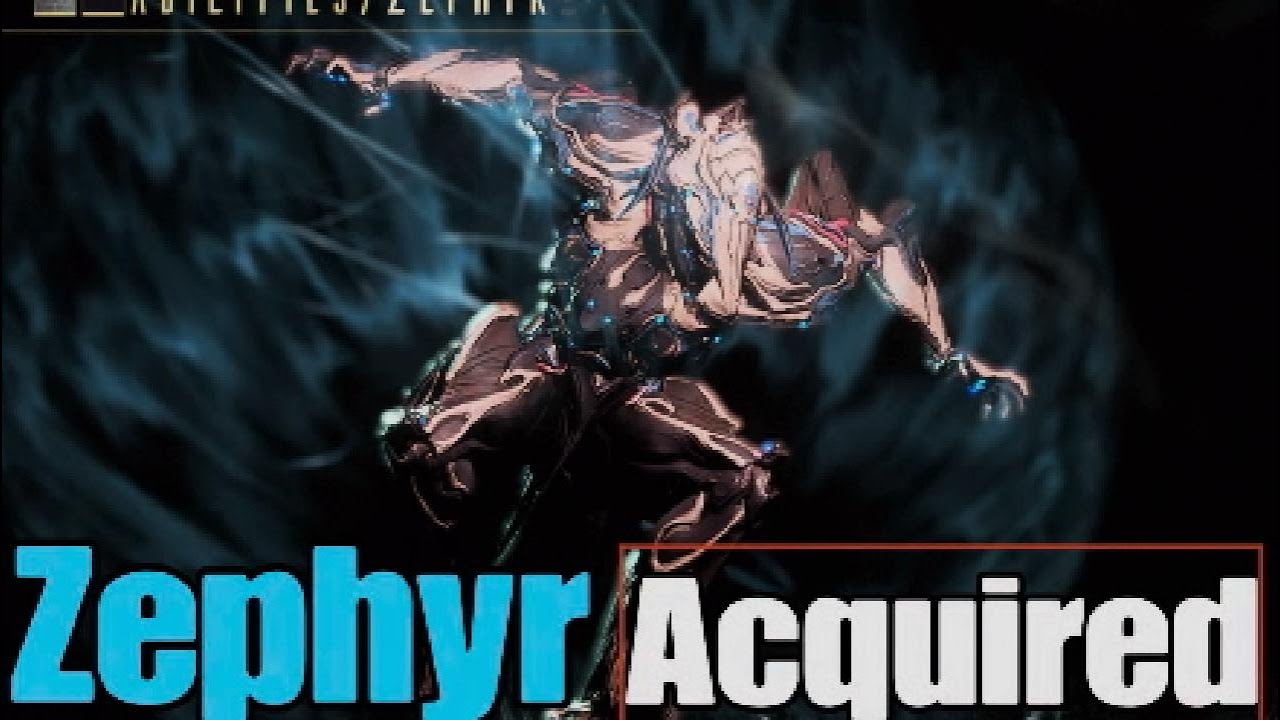 My First Time playing with Zephyr - {Warframe}
