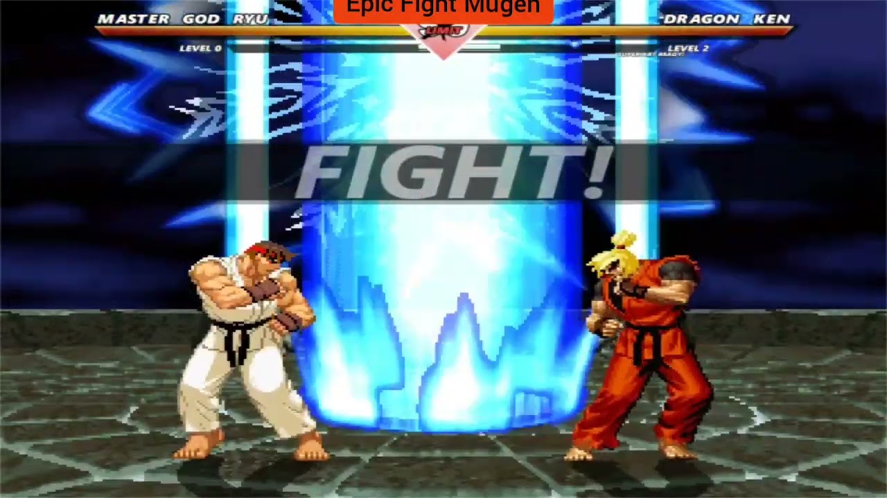 [KOF Mugen] MASTER GOD RYU VS DRAGON KEN