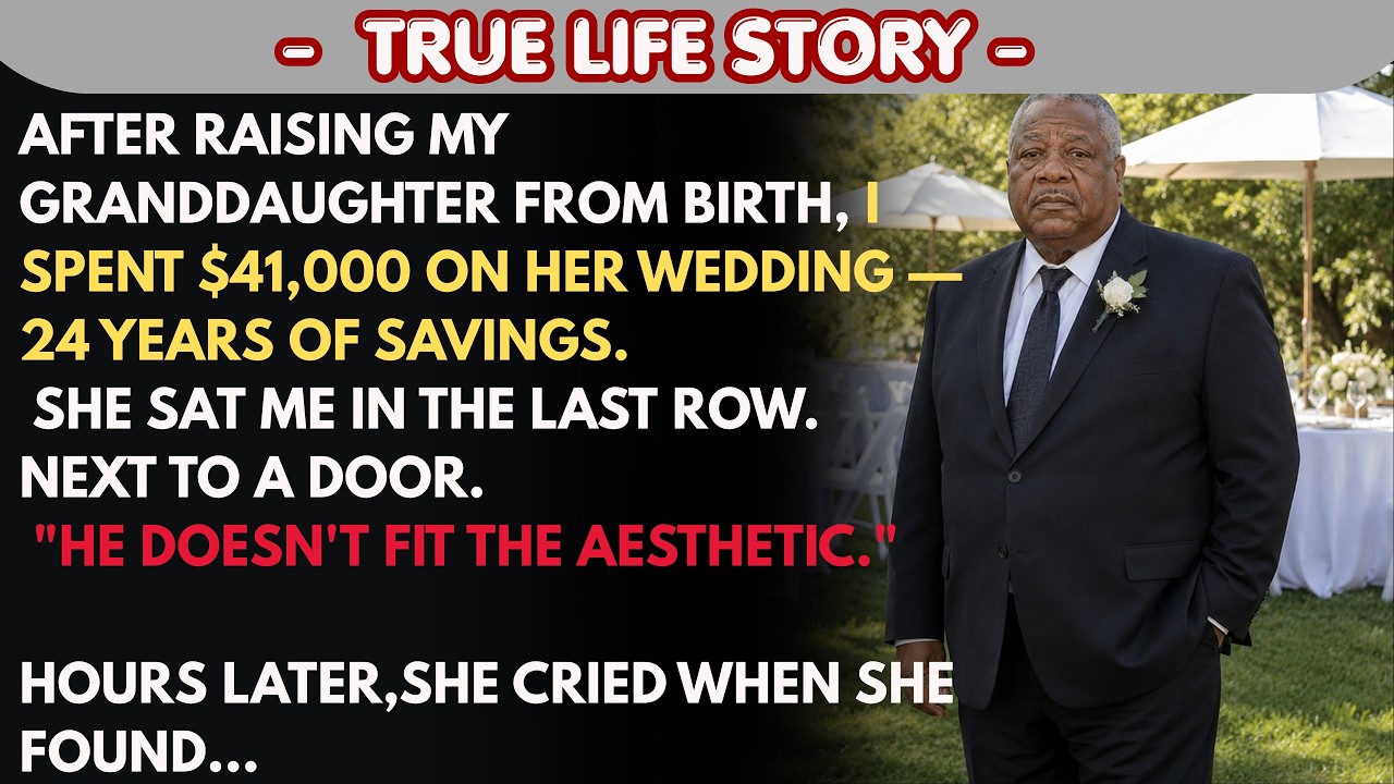 I Paid $41,000 For My Granddaughter's Wedding. She Sat Me In The Last Row |Solo Revenge