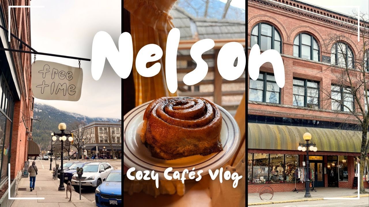 Cozy Winter Day in Nelson, BC ☕️ Coffee Shops, Bookstores, Shopping