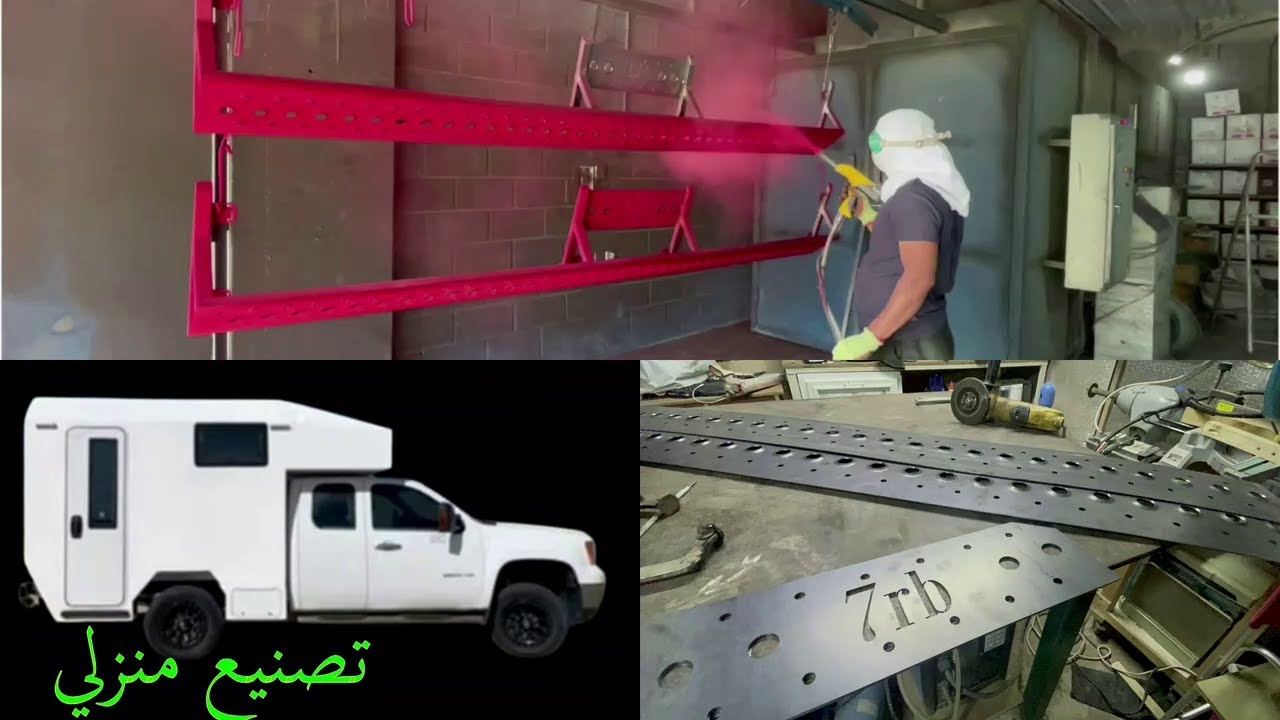 Building rv بناء كرفان بالمنزل 11