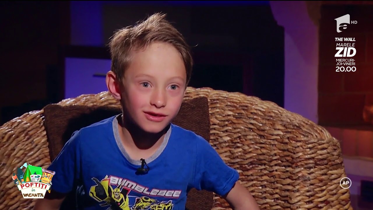 Copiii au ajuns în tabăra lui Nea Mărin: ”Pentru mine este prima dată când văd munții!”
