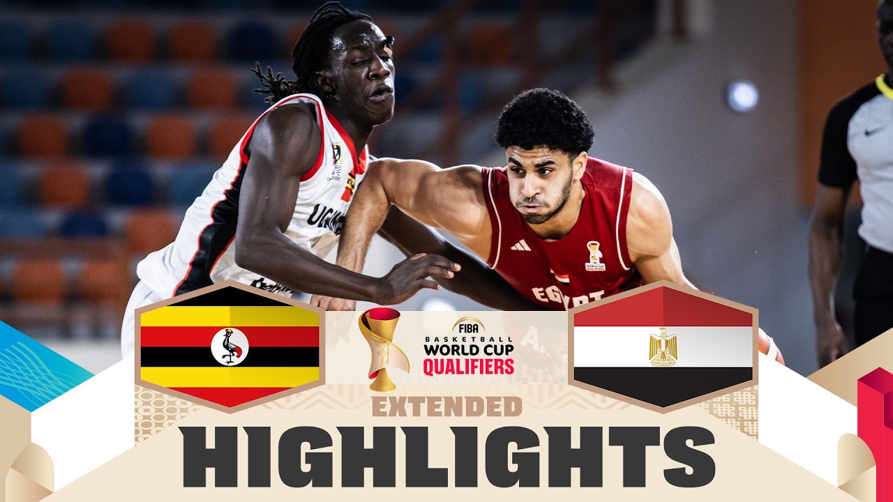 Uganda 🇺🇬 v Egypt 🇪🇬 | Extended Highlights | FIBA Basketball World Cup 2027 African Qualifiers