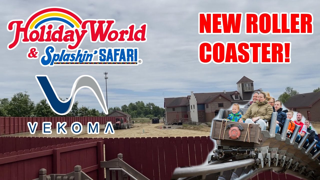 NEW Roller Coaster Coming to Holiday World! Vekoma Family Boomerang Holiday World Construction