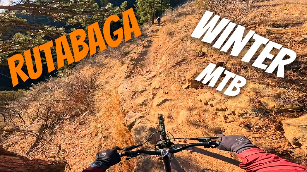 Winter Mountain Biking at Rutabaga #mtb #gopro #dji #status2 #colorado