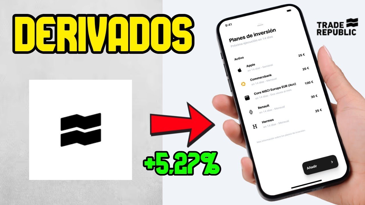 Como INVERTIR en DERIVADOS en TRADE REPUBLIC