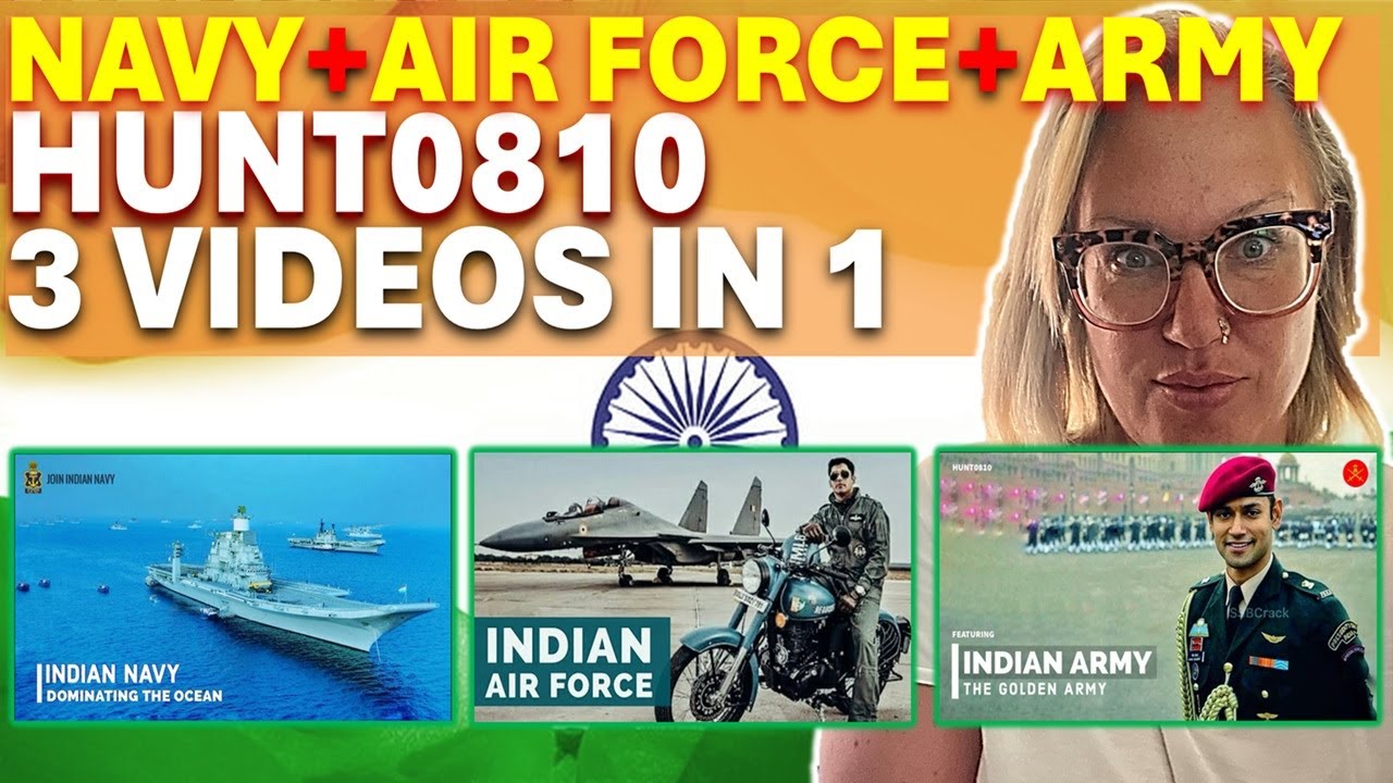 INDIAN Navy + Air Force + Army Motivational Video | Hunt0810 | American Reaction