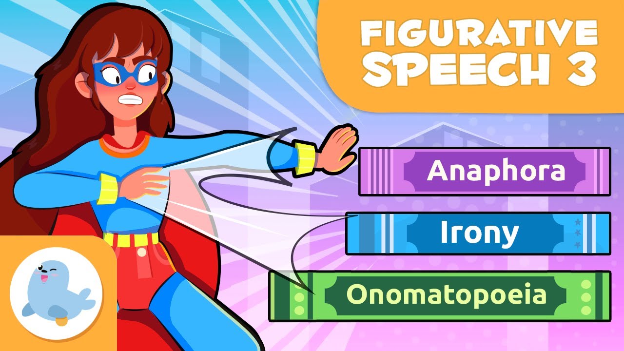 FIGURES OF SPEECH for Kids 🧾 Anaphora, Irony, and Onomatopoeia ✏️ Literature for Kids ✍️ Episode 3