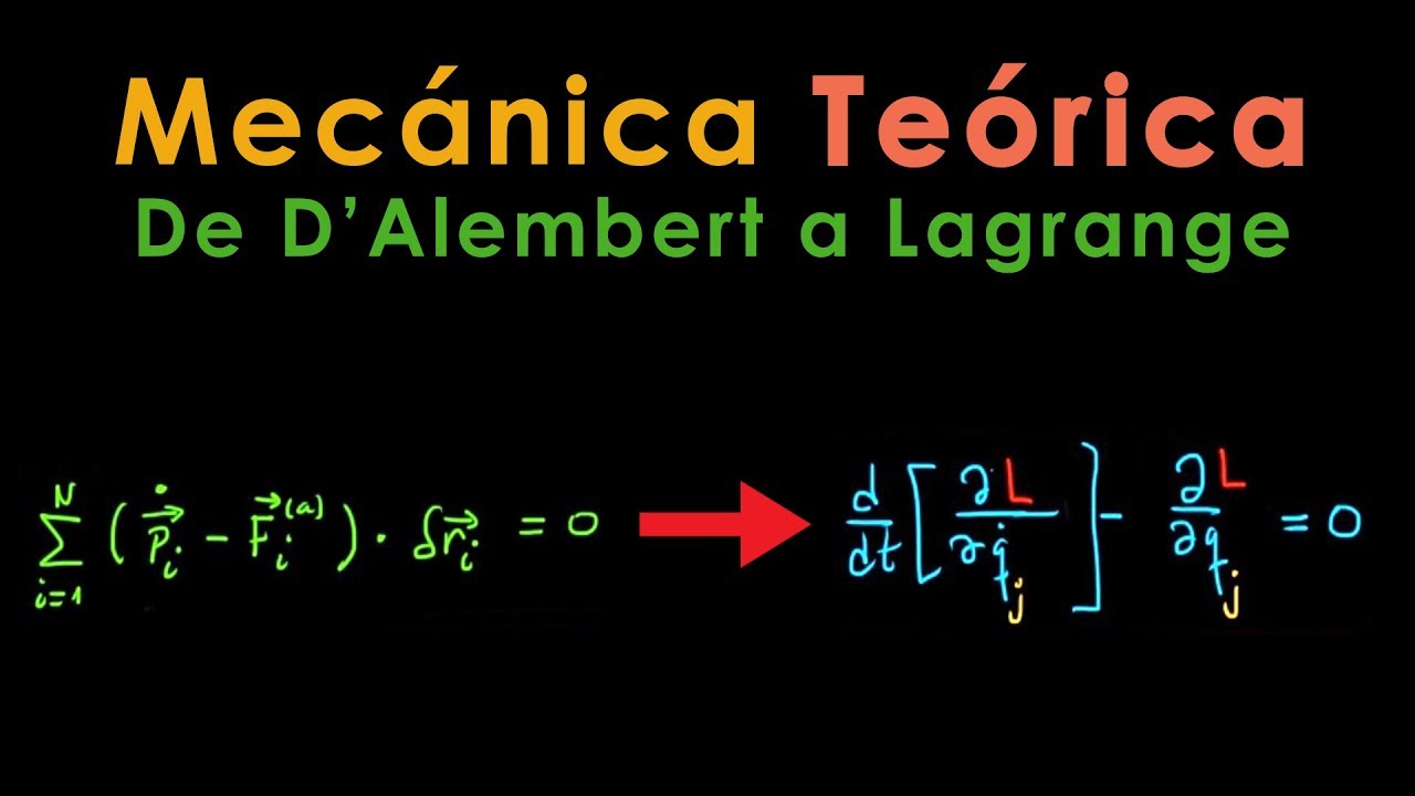 2 - Mecánica Teórica [Euler-Lagrange 1]