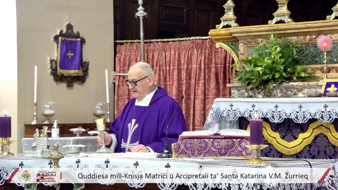 Quddiesa Live mill-Parroċċa ta’ Santa Katarina V.M. Żurrieq – 31 ta’ Marzu 2025
