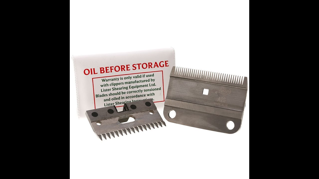 Sharpening Large Animal Clipper Blades