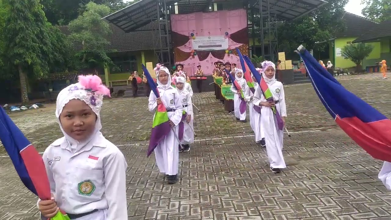 Tiga Dalam Satu!! Penampilan Marching Band Acara Perpisahan PPL Al Hikmah||MIS Mulyoagung
