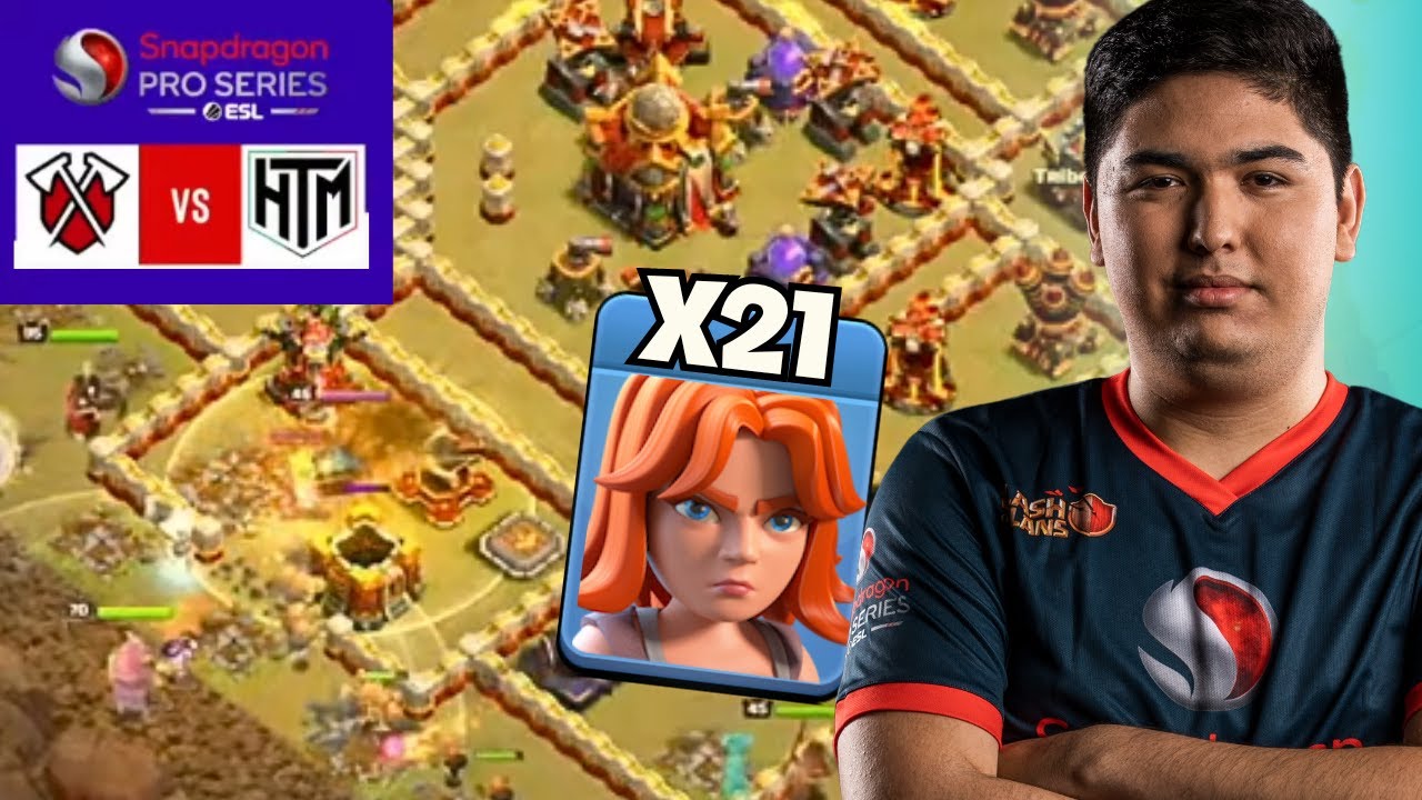 21 VALKS under pressure hit in Snapdragon Mobile Open Cup 1 Clash of Clans
