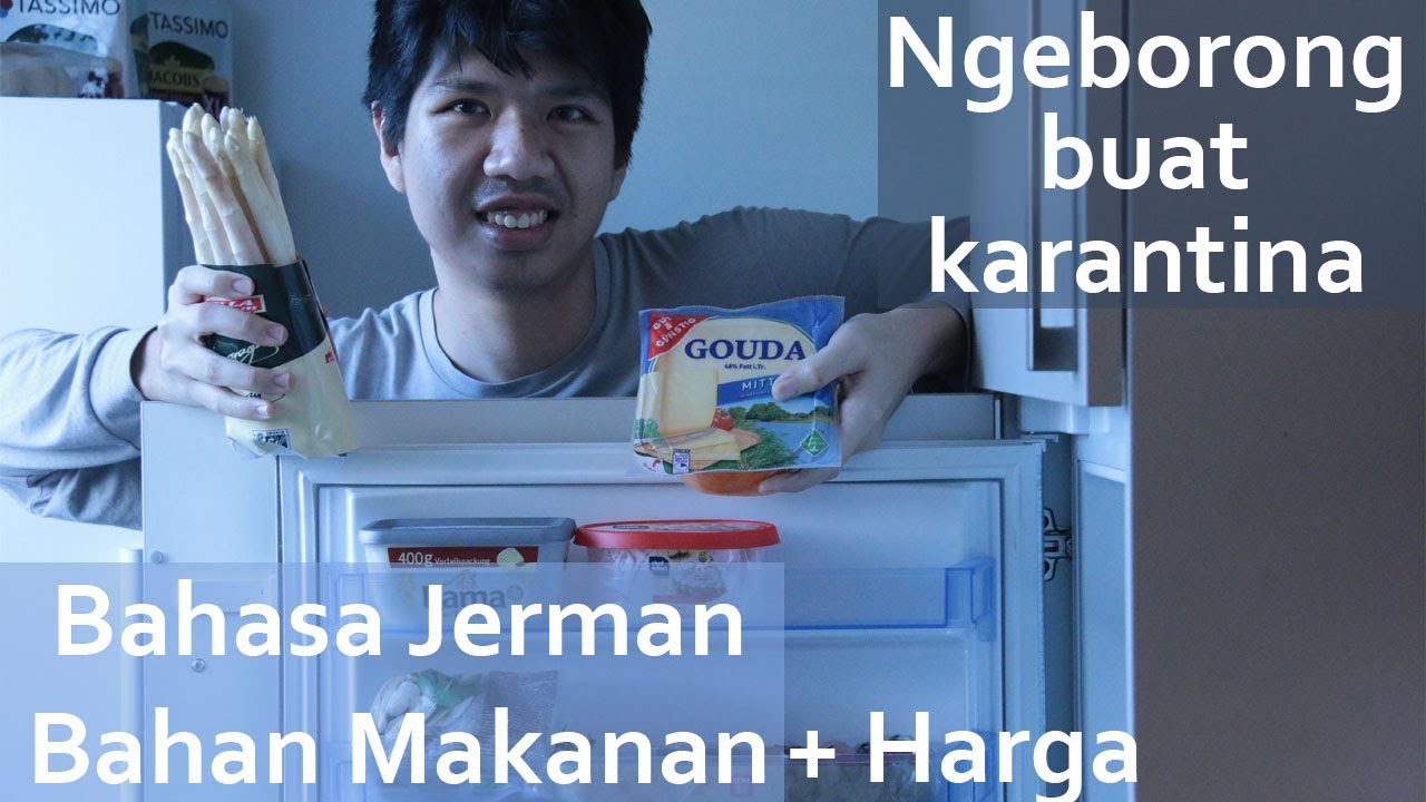 Belajar Bahasa Jerman | Bahan Makanan & Harganya (plus keadaan Jerman saat ini)