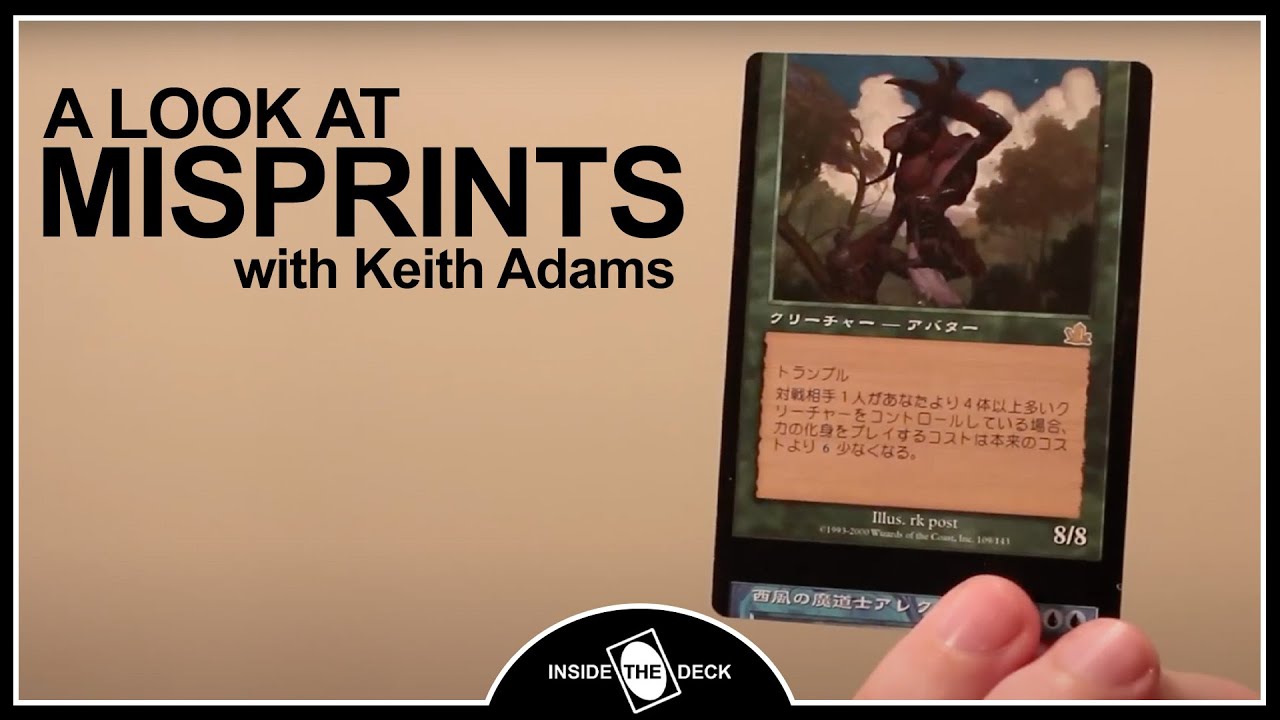 A Look at Magic: The Gathering Misprints with Keith Adams
