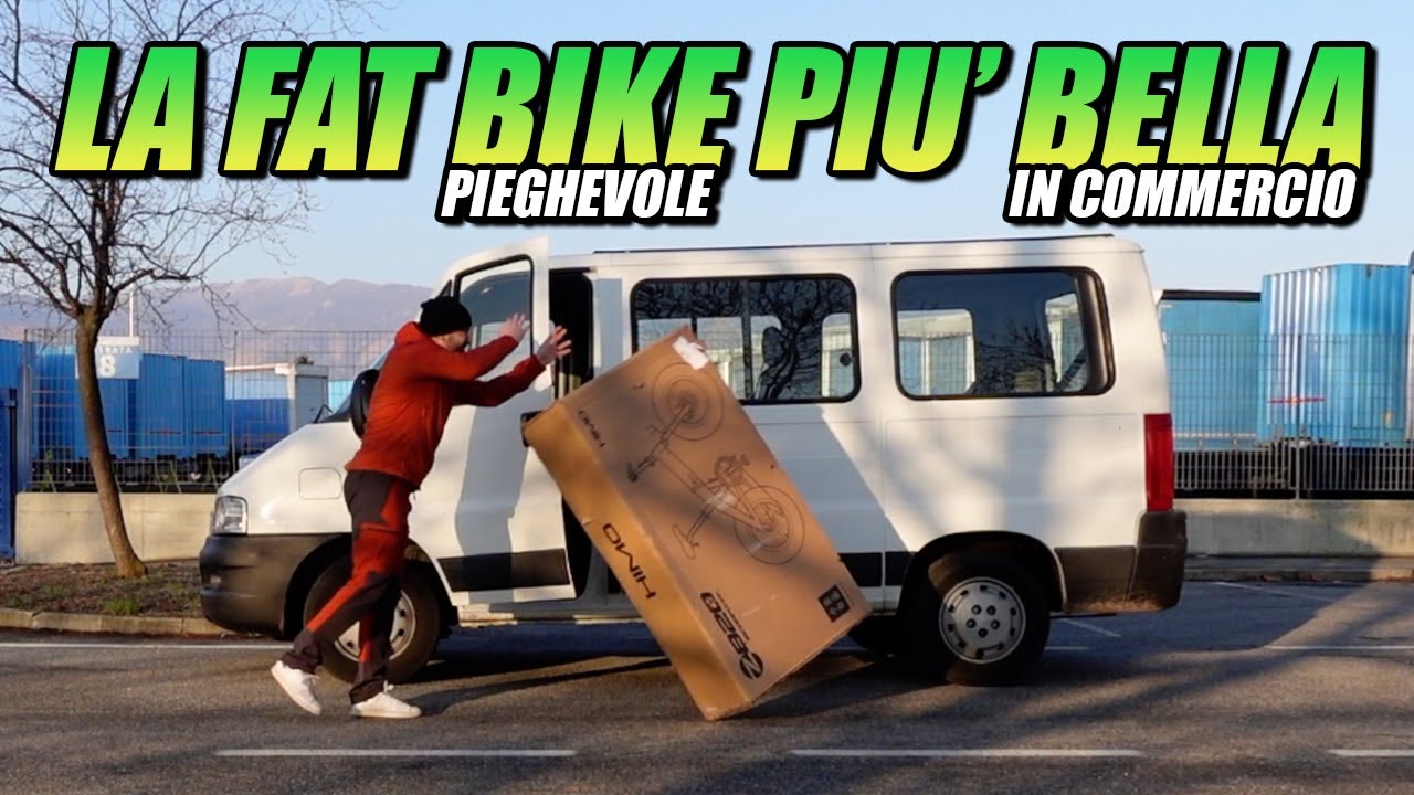 Spacchetto la fat bike pieghevole più' bella sul mercato Himo ZB20 Max