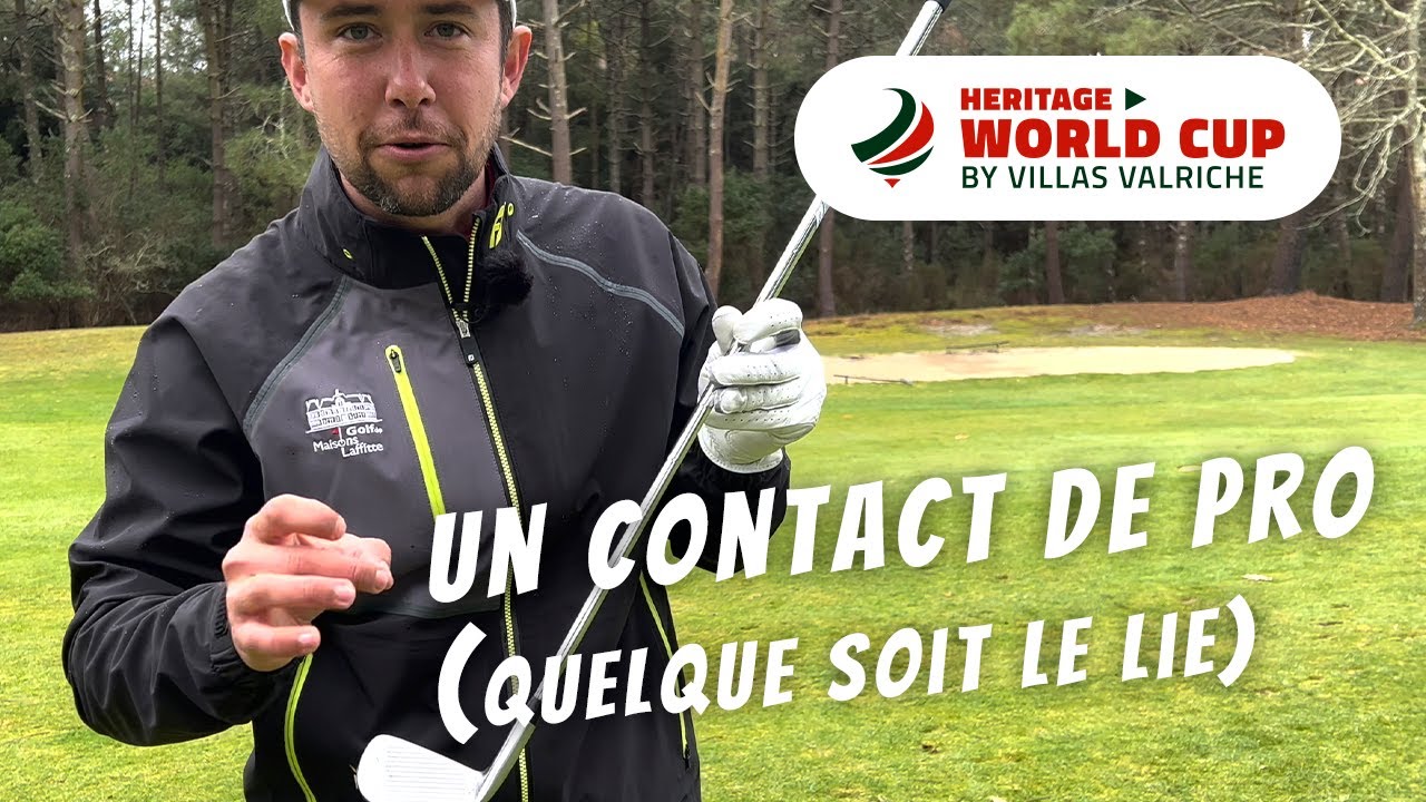 Un contact de balle parfait quelque soit le lie de la balle - HERITAGE WORLD CUP