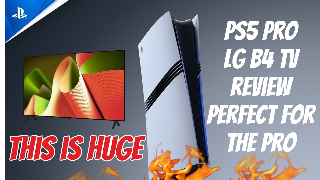 PS5 PRO TV LG B4 2024 Review Budget 4k 120hz Oled King (Wow Buy This Now)