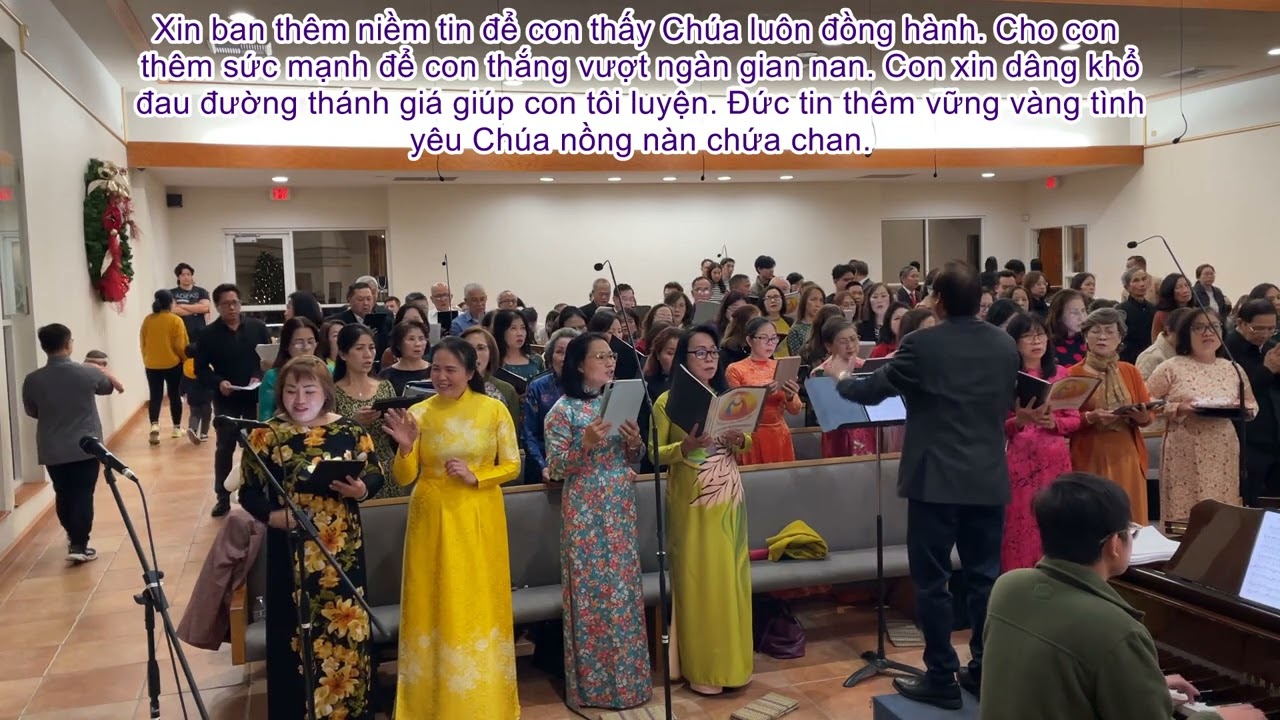 Cho Con Thấy Chúa - Sr. Hiền Hòa - Ca Đoàn Magnificat - Good Shepherd Parish - San Diego CA