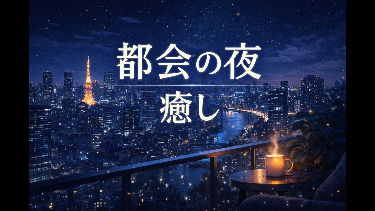 【都会の夜_癒し_深い眠り】深い眠りの音_Deep Sleep Sounds 3