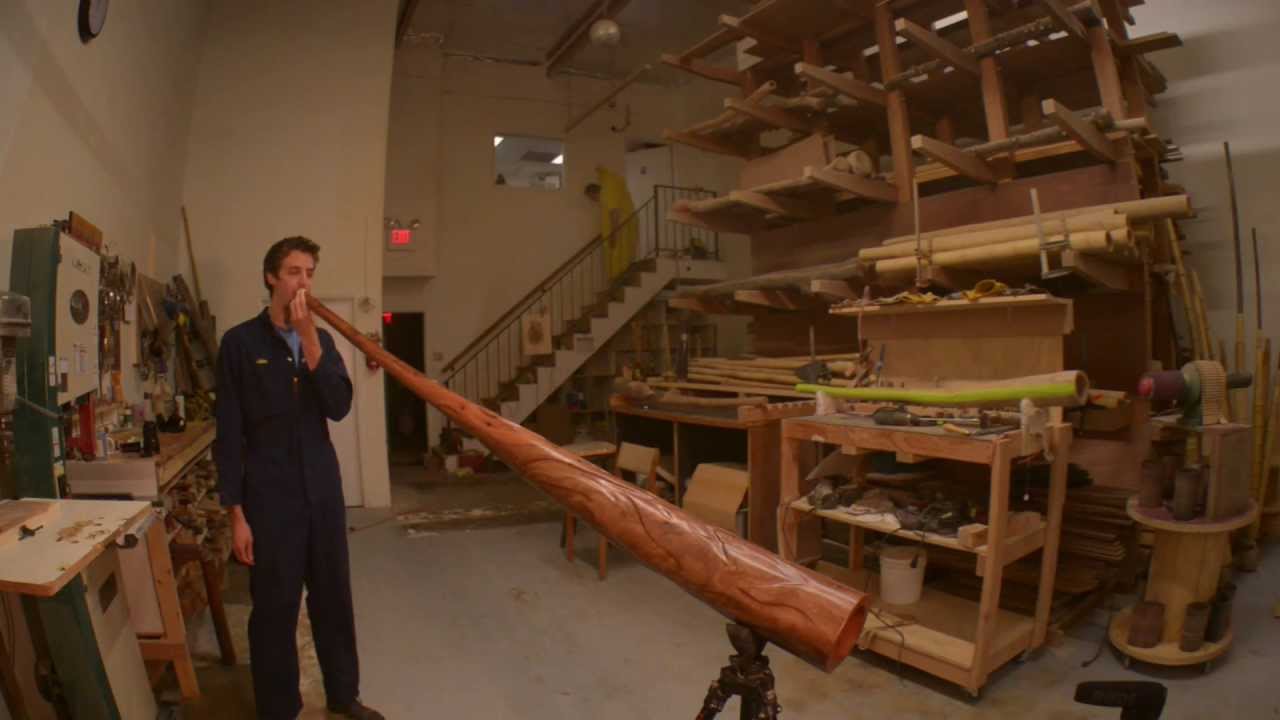 William Thoren & Moltron Banana in the old Wet Didgeridoo Warehouse