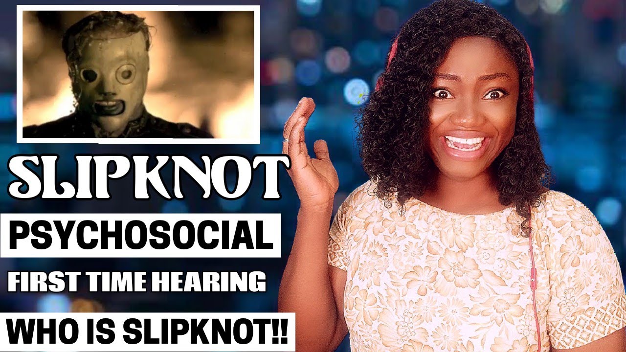 SINGER REACTS | FIRST TIME HEARING SLIPKNOT - Psychosocial (OFFICIAL VIDEO) REACTION!!!😱
