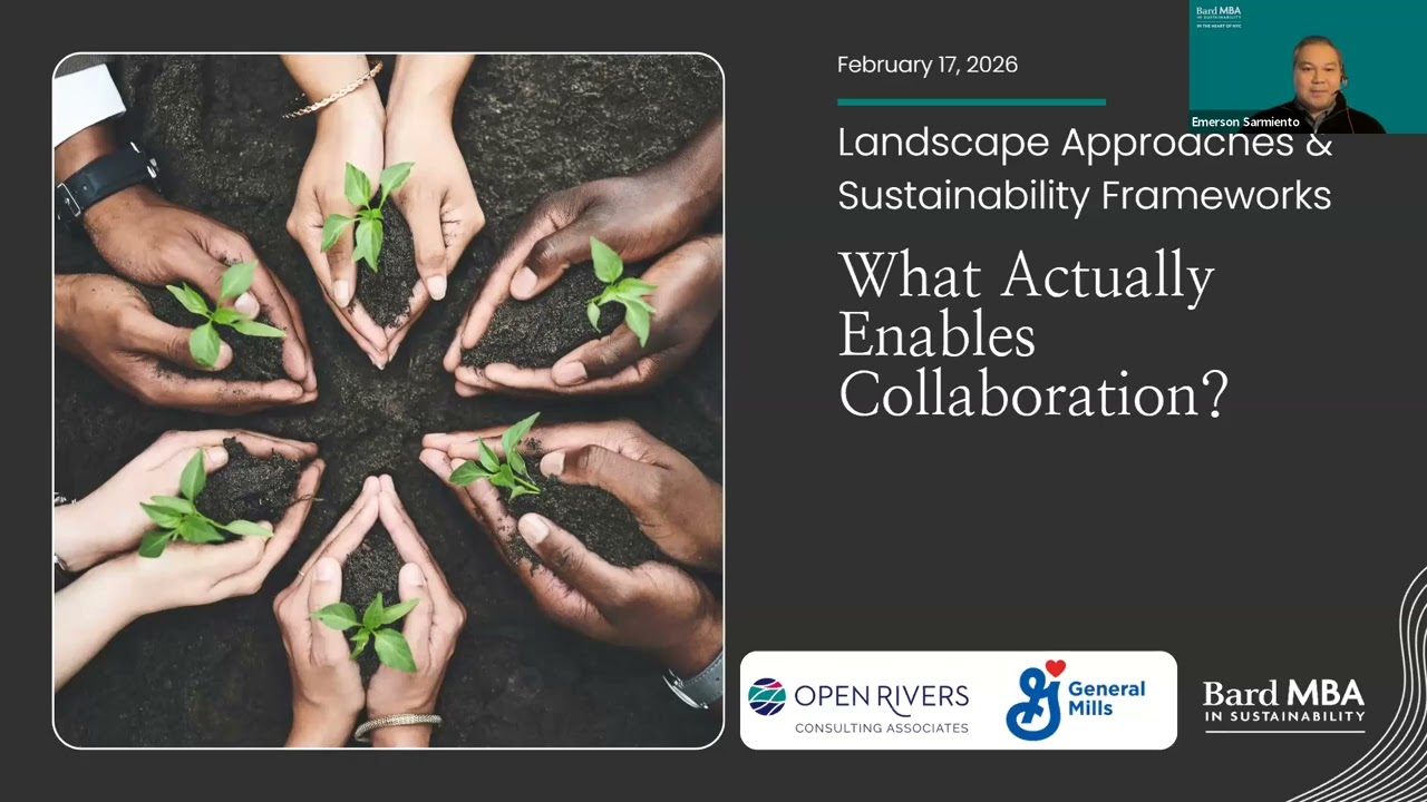 Jurisdictional Approaches & Sustainability Frameworks: What Actually Enables Collaboration?