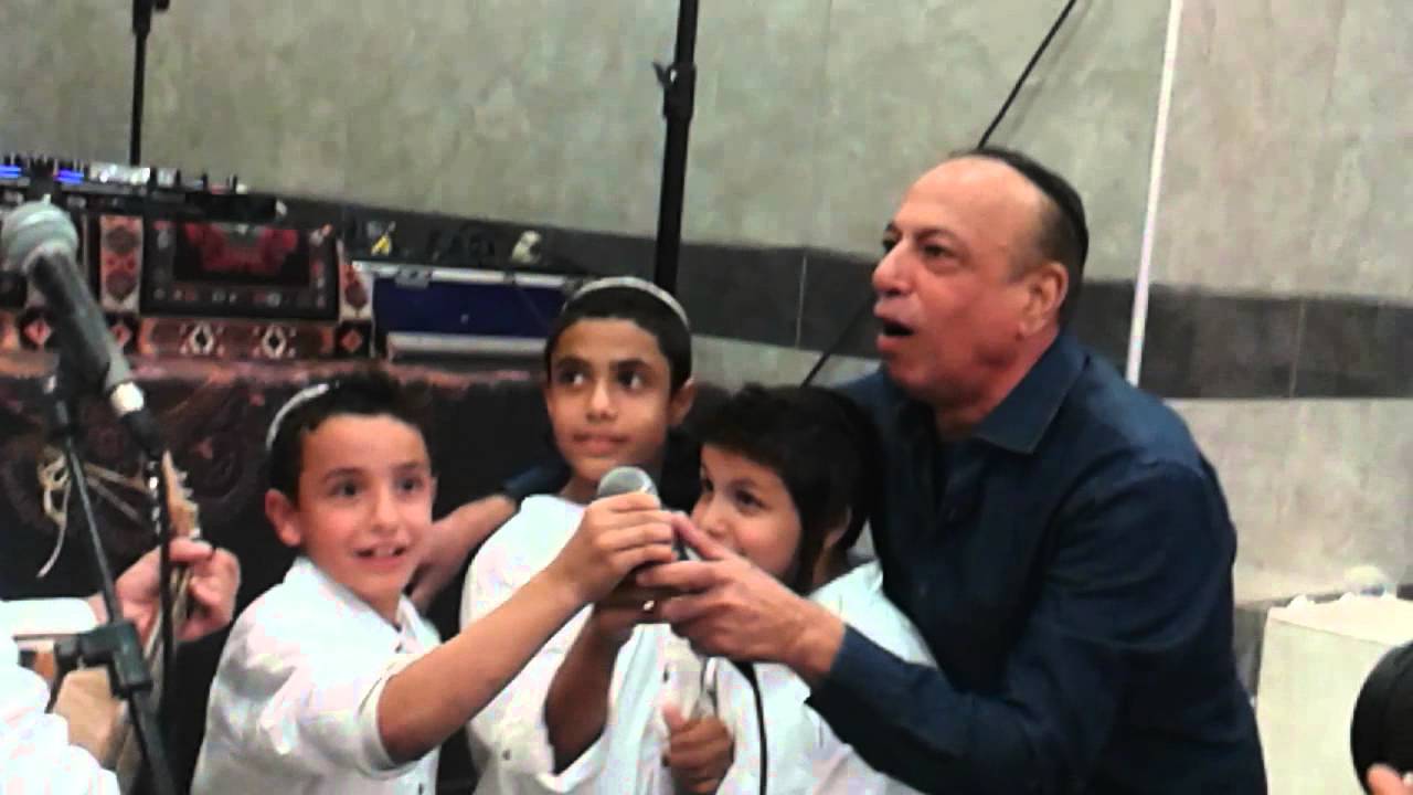 אבנר גדסי ויאיר גדסי בבר מצווה של ידיד חן