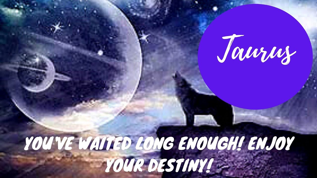 TAURUS - YOU'VE WAITED LONG ENOUGH 🙏❤ ENJOY YOUR DESTINY..