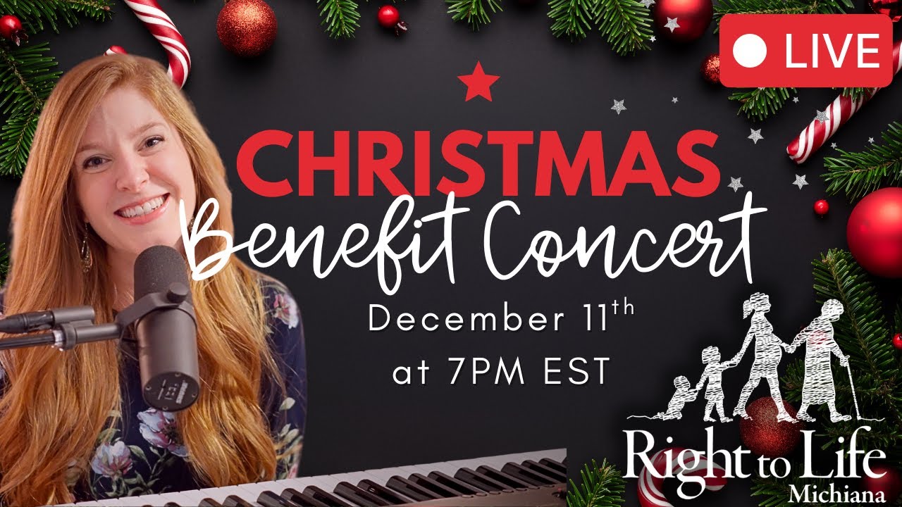LIVE Christmas Benefit Concert - Francesca LaRosa | Right To Life Michiana