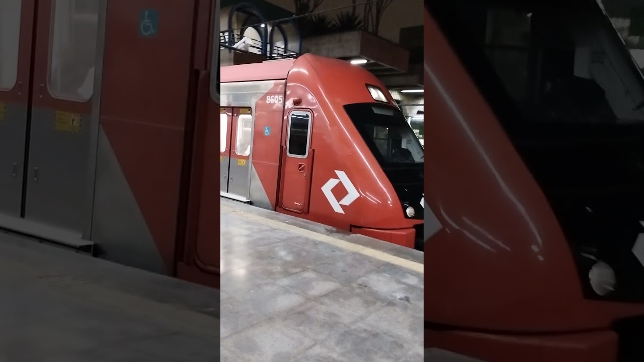 CPTM série 8500 (H608) no expresso aeroporto linha 13 Jade 