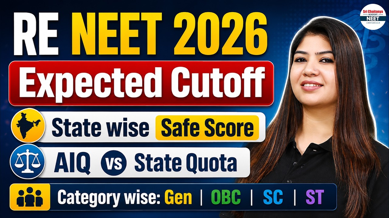 🚨 RE NEET 2026 State-wise Expected Cutoff | AIQ vs State Quota Cut-Off Category Wise #NEETSafeScore