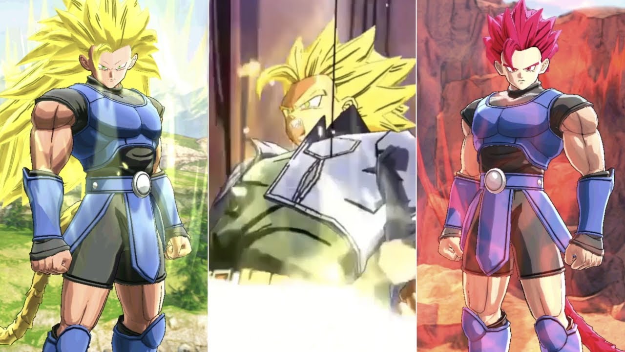 All of Shallots Transformations SSJ1 - SSJG I Dragonball Legends Cutscene